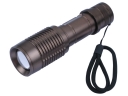 Smiling Shark SS-E7 CREE XM-L T6 High Power 1600Lumens Flashlight Zoom Adjustable Torch